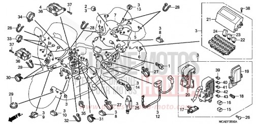 FAISCEAU DES FILS (GL18009/A) GL1800A de 2010